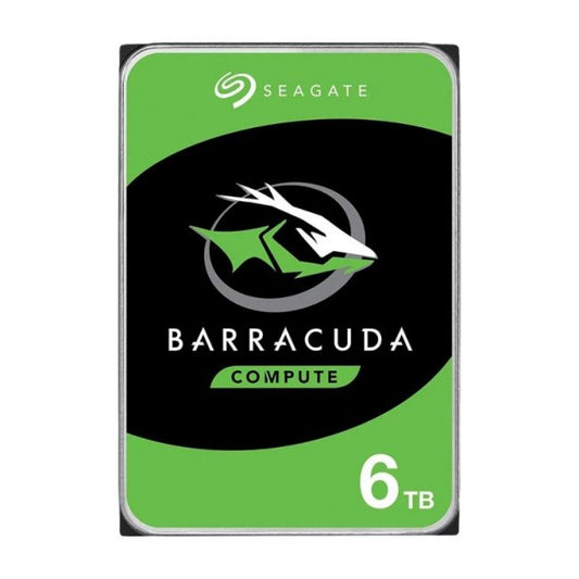 ST6000DM003 Seagate BarraCuda 6TB 7.2K RPM 6Gbps SATA 128MB Cache 3.5-Inch Hard Drive
SKU: ST6000DM003
Weight: 3.00 lbs
Condition: Refurbished
✔ 6TB capacity with 7200 RPM speed for optimal storage performance
✔ 128MB cache and SATA 6Gb/s interface for fast and reliable data transfers
✔ 3.5" form factor, designed for desktop systems and high-capacity storage needs