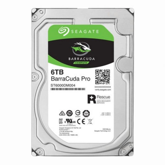 ST6000DMA04 Seagate BarraCuda Pro 6TB 7.2K RPM 6Gb/s SATA 256MB Cache 3.5-Inch Hard Disk Drive