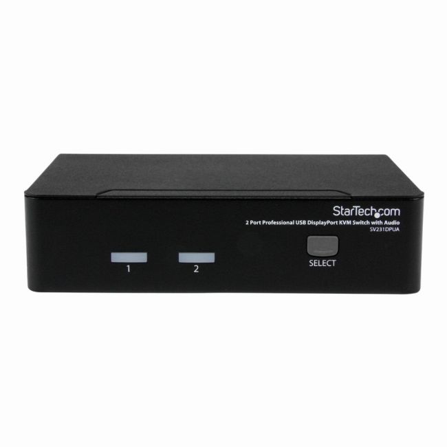 SV231DPUA StarTech 2 x Display Ports + 4 x Ports USB + 1 x Port Display Output KVM Switch
SKU: SV231DPUA
Weight: 4.00 lbs
Condition: Refurbished