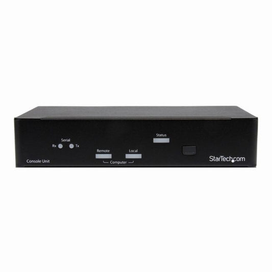 SV565FXDUSA StarTech USB DVI KVM Extender Over Fiber 2km Serial/Audio 2 Computer(s) 2 User(s) 2 x DVI-I Video 2 x Type B USB Rack-mountable