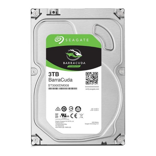 Seagate ST3000DM008 BarraCuda 3TB 7200RPM SATA 6Gb/s 64MB Cache (4K) 3.5-Inch Hard Drive
SKU: ST3000DM008
Weight: 3.00 lbs
Condition: Refurbished
✔ 3TB capacity with 7200 RPM speed for optimal performance
✔ 64MB cache and SATA 6Gb/s interface for quick and reliable data transfers
✔ 3.5" form factor, ideal for desktop systems and storage expansion