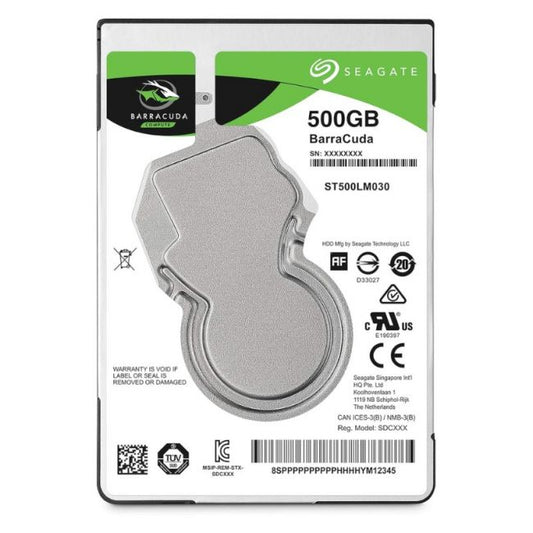 Seagate ST500LM030 Barracuda 500GB SATA 6Gb/s 128MB Cache 2.5-Inch Hard Drive
SKU: ST500LM030
Weight: 3.00 lbs
Condition: Refurbished
✔ 500GB capacity with SATA 6Gb/s interface for fast data access
✔ 128MB cache for improved read and write performance
✔ 2.5-inch form factor, ideal for laptops and compact systems