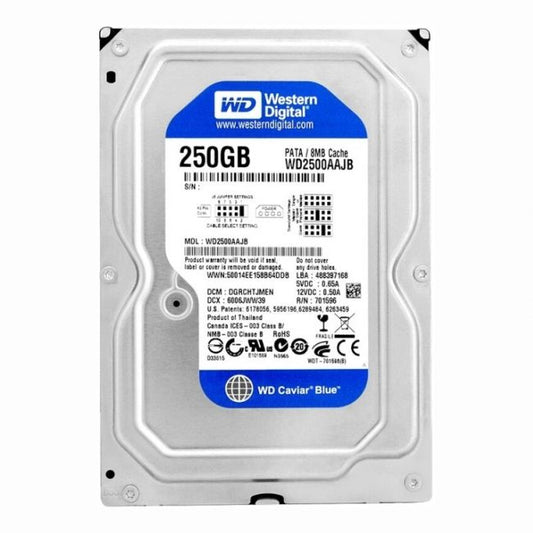 WD2500AAJB-00J3A0 Western Digital Caviar SE 250GB 7.2K RPM ATA/100 512n 8MB Cache 3.5-Inch Hard Disk Drive
SKU: WD2500AAJB-00J3A0
Weight: 3.00 lbs
Condition: Refurbished
250GB storage capacity for ample desktop storage
7,200 RPM spindle speed for fast data access
ATA/100 interface for reliable data transfer
3.5-inch form factor with 8MB cache for improved performance