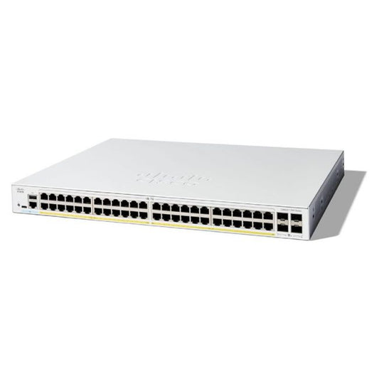 Cisco Catalyst 1300-48P-4X - switch - 48 ports - managed - rack-mountable