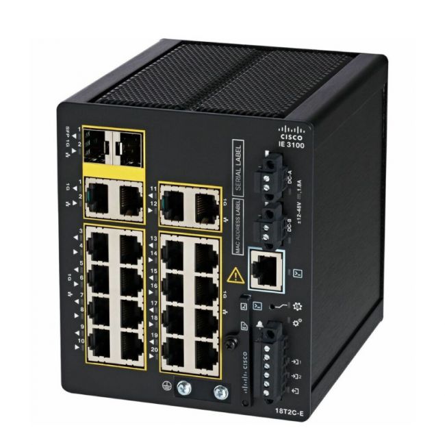 IE-3100-18T2C-E Cisco Catalyst IE3100 Rugged Series - Hyper Tech Supplies