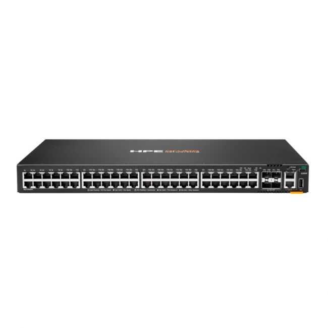 HPE JL724B Aruba CX 6200F Managed Network Switch, 24-Ports 10/100/1000BASE-T, Layer 3, Rack-mountable, with 4-Ports SFP+ - Hyper Tech Supplies