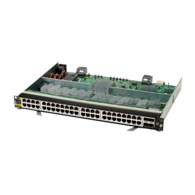HPE R0X41C Aruba 6400 Switch, 48-port 1GbE Class 6 PoE, 4-port SFP56 V2 Module, Rack-mountable - Hyper Tech Supplies