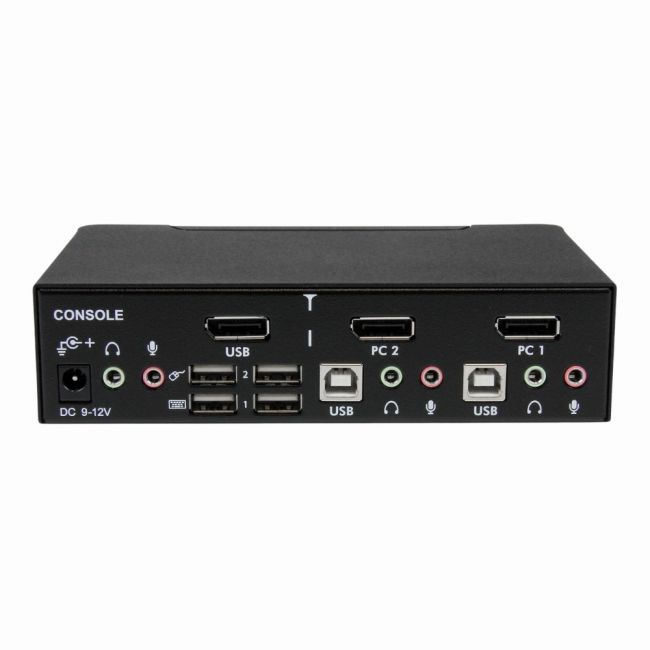 SV231DPUA StarTech 2 x Display Ports + 4 x Ports USB + 1 x Port Display Output KVM Switch