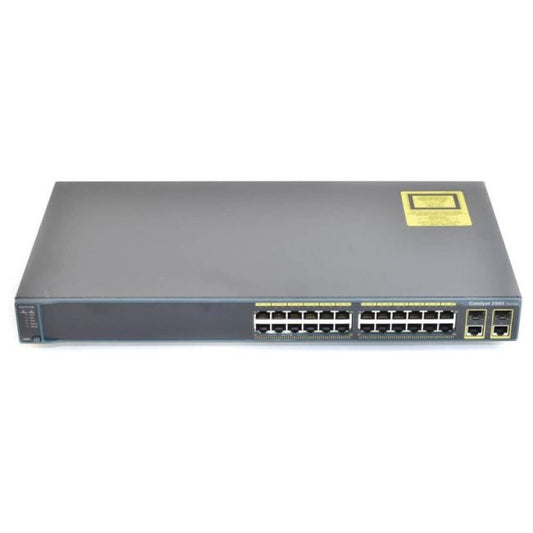 Cisco Catalyst 2960 Series 24-Ports 10/100/1000BASE-T Ethernet Layer 2 Rack-mountable Managed