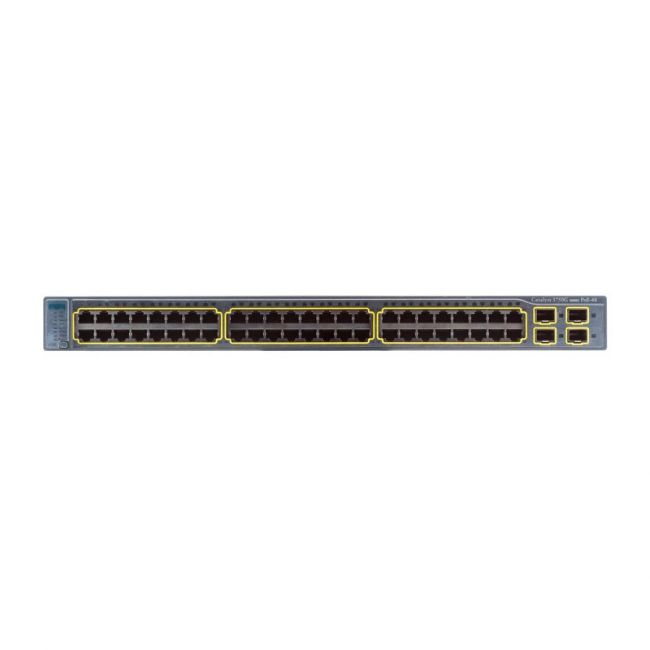 Cisco Catalyst WS-C3750G-48PS-S 48 Port PoE 3750G - Hyper Tech Supplies